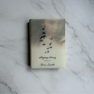 NWOT Demi Lovato’s Staying Strong Hardcover Book
